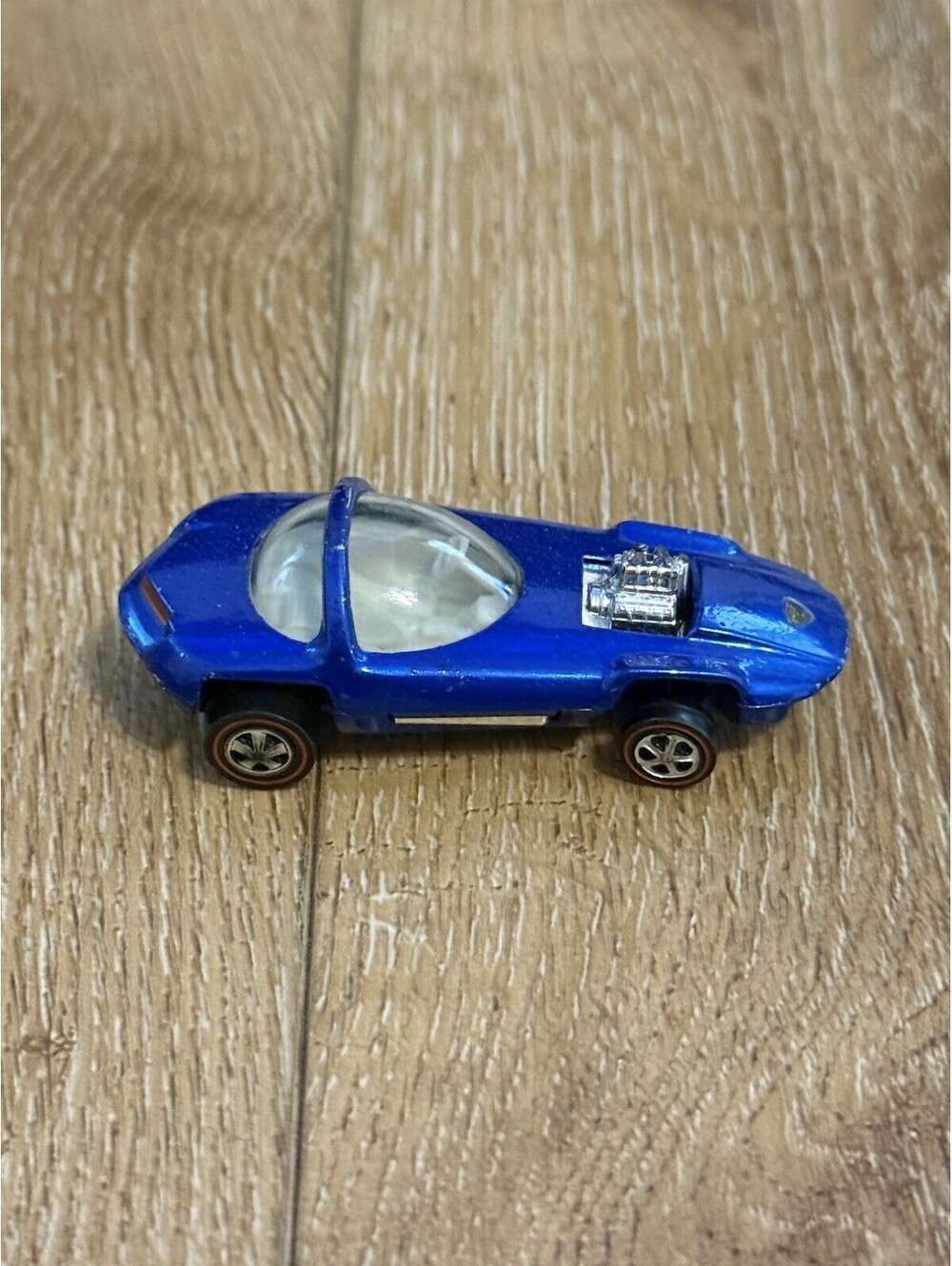 Hot Wheels Redline SILHOUETTE Dark Blue US White Interior Very Nice !!